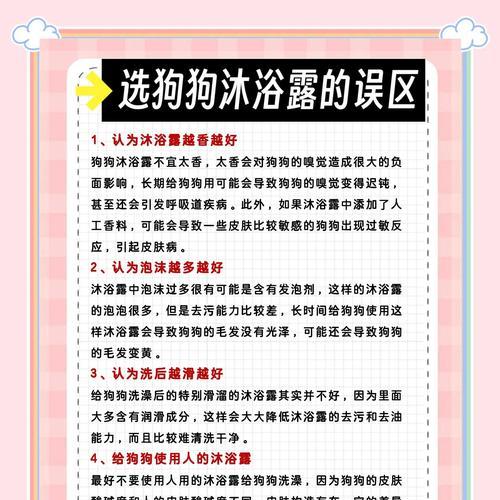 狗流产后洗澡时间与注意事项（了解适宜的洗澡时间，保护狗狗健康）