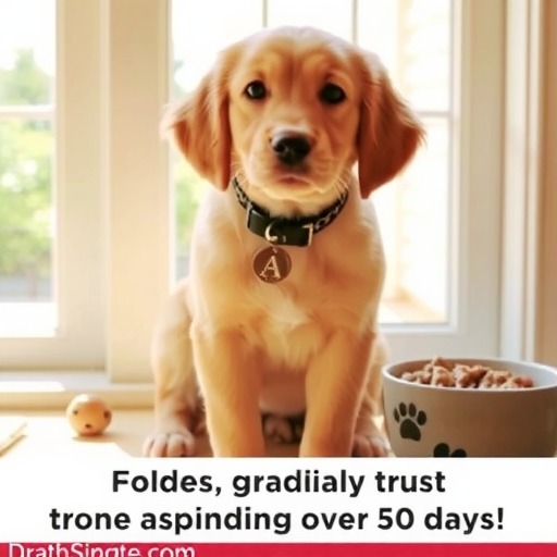 五十天金毛（从陌生到亲密，金毛狗学会叫名字的奇幻旅程）