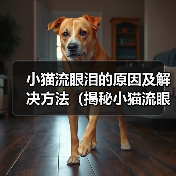 小猫流眼泪的原因及解决方法（揭秘小猫流眼泪的背后问题，帮助你拯救它的眼泪）（图4）