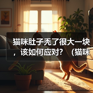 猫咪肚子秃了很大一块，该如何应对？（猫咪肚子秃的原因及治疗方法，了解一下！）（图4）