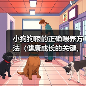 小狗狗粮的正确喂养方法（健康成长的关键，了解小狗狗粮的正确吃法）（图1）