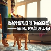 揭秘狗狗打呼噜的原因——睡眠习惯与呼吸问题（了解狗狗打呼噜的原因，保障它们的健康与舒适）（图3）