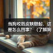 当狗咬后皮肤鼓起，这是怎么回事？（了解狗咬引起皮肤鼓起的原因及处理方法）（图4）