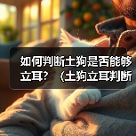 如何判断土狗是否能够立耳？（土狗立耳判断方法及关键要点）（图1）