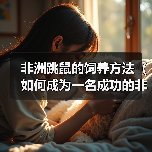 非洲跳鼠的饲养方法（如何成为一名成功的非洲跳鼠养殖者）（图2）