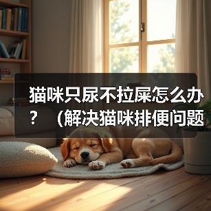 猫咪只尿不拉屎怎么办？（解决猫咪排便问题的有效方法）（图4）