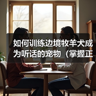 如何训练边境牧羊犬成为听话的宠物(掌握正确的训练技巧,让爱犬成为温顺听话的好伙伴)(图3) 如何训练边境牧羊犬成为听话的宠物(掌握正确的训练技巧,让爱犬成为温顺听话的好伙伴)(图3)