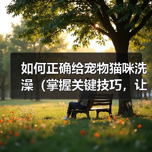 如何正确给宠物猫咪洗澡（掌握关键技巧，让猫咪洗澡不再难）（图2）
