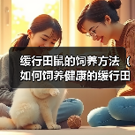 缓行田鼠的饲养方法（如何饲养健康的缓行田鼠）（图4）