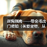 遛狗指南——带金毛出门须知（关爱宠物，从每一次遛狗开始）（图3）