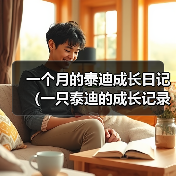 一个月的泰迪成长日记（一只泰迪的成长记录）（图4）