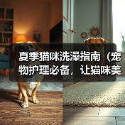 夏季猫咪洗澡指南(宠物护理必备,让猫咪美美哒)(图1) 夏季猫咪洗澡指南(宠物护理必备,让猫咪美美哒)(图1)