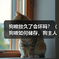 狗粮放久了会坏吗?(狗粮如何储存,狗主人必知!)(图3) 狗粮放久了会坏吗?(狗粮如何储存,狗主人必知!)(图3)