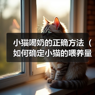 小猫喝奶的正确方法(如何确定小猫的喂养量?)(图4) 小猫喝奶的正确方法(如何确定小猫的喂养量?)(图4)