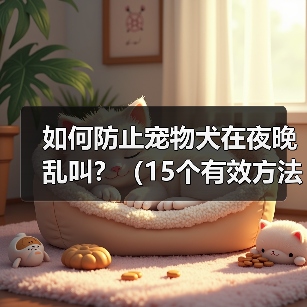 如何防止宠物犬在夜晚乱叫?(15个有效方法让你的宠物犬安静一夜)(图3) 如何防止宠物犬在夜晚乱叫?(15个有效方法让你的宠物犬安静一夜)(图3)