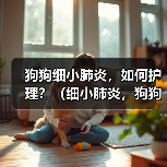 狗狗细小肺炎,如何护理?(细小肺炎,狗狗需要怎样的治疗与关爱?)(图3) 狗狗细小肺炎,如何护理?(细小肺炎,狗狗需要怎样的治疗与关爱?)(图3)