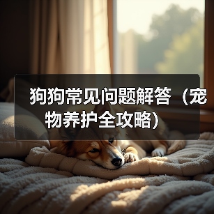狗狗常见问题解答（宠物养护全攻略）