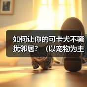如何让你的可卡犬不骚扰邻居?(以宠物为主,学会正确的养犬方式)(图2) 如何让你的可卡犬不骚扰邻居?(以宠物为主,学会正确的养犬方式)(图2)
