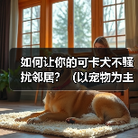 如何让你的可卡犬不骚扰邻居?(以宠物为主,学会正确的养犬方式)(图4) 如何让你的可卡犬不骚扰邻居?(以宠物为主,学会正确的养犬方式)(图4)