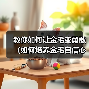 教你如何让金毛变勇敢(如何培养金毛自信心)(图3) 教你如何让金毛变勇敢(如何培养金毛自信心)(图3)