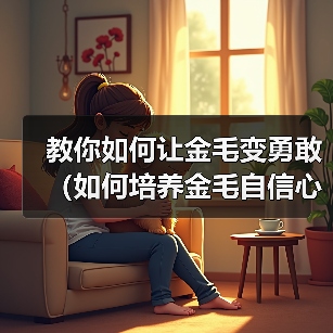 教你如何让金毛变勇敢(如何培养金毛自信心)(图2) 教你如何让金毛变勇敢(如何培养金毛自信心)(图2)