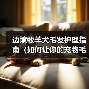边境牧羊犬毛发护理指南(如何让你的宠物毛发更加健康亮丽)(图2) 边境牧羊犬毛发护理指南(如何让你的宠物毛发更加健康亮丽)(图2)