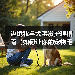 边境牧羊犬毛发护理指南(如何让你的宠物毛发更加健康亮丽)(图3) 边境牧羊犬毛发护理指南(如何让你的宠物毛发更加健康亮丽)(图3)