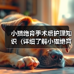 小猫绝育手术后护理知识(详细了解小猫绝育手术后的注意事项和护理措施)(图4) 小猫绝育手术后护理知识(详细了解小猫绝育手术后的注意事项和护理措施)(图4)