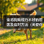 金毛狗狗视力不好的原因及应对方法(关爱你的金毛,保护它的视力健康)(图1) 金毛狗狗视力不好的原因及应对方法(关爱你的金毛,保护它的视力健康)(图1)