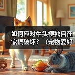 如何应对牛头梗独自在家搞破坏?(宠物爱好者必看!一定要知道的防范措施!)(图4) 如何应对牛头梗独自在家搞破坏?(宠物爱好者必看!一定要知道的防范措施!)(图4)