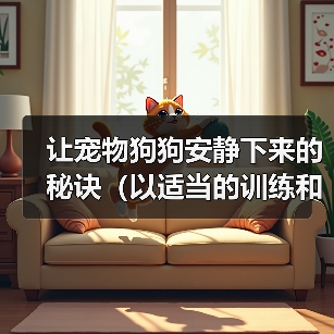 让宠物狗狗安静下来的秘诀(以适当的训练和生活习惯改变让狗狗更加平静)(图2) 让宠物狗狗安静下来的秘诀(以适当的训练和生活习惯改变让狗狗更加平静)(图2)