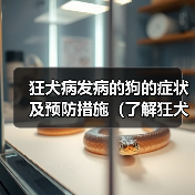 狂犬病发病的狗的症状及预防措施（了解狂犬病，保护你的宠物）（图2）