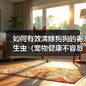 如何有效清除狗狗的寄生虫（宠物健康不容忽视，预防胜于治疗）