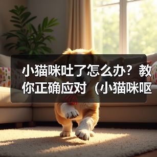 小猫咪吐了怎么办？教你正确应对（小猫咪呕吐原因及处理方法，保障爱宠健康）（图2）
