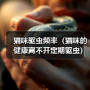 猫咪驱虫频率（猫咪的健康离不开定期驱虫）（图3）