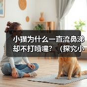 小猫为什么一直流鼻涕却不打喷嚏？（探究小猫流鼻涕的原因和处理方法）