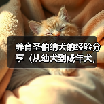 养育圣伯纳犬的经验分享（从幼犬到成年犬，如何照顾你的“大熊狗”）