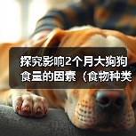 探究影响2个月大狗狗食量的因素（食物种类和身体状况是关键）（图3）